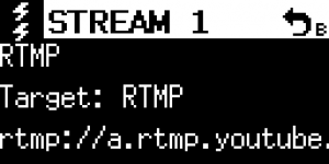 display stream status